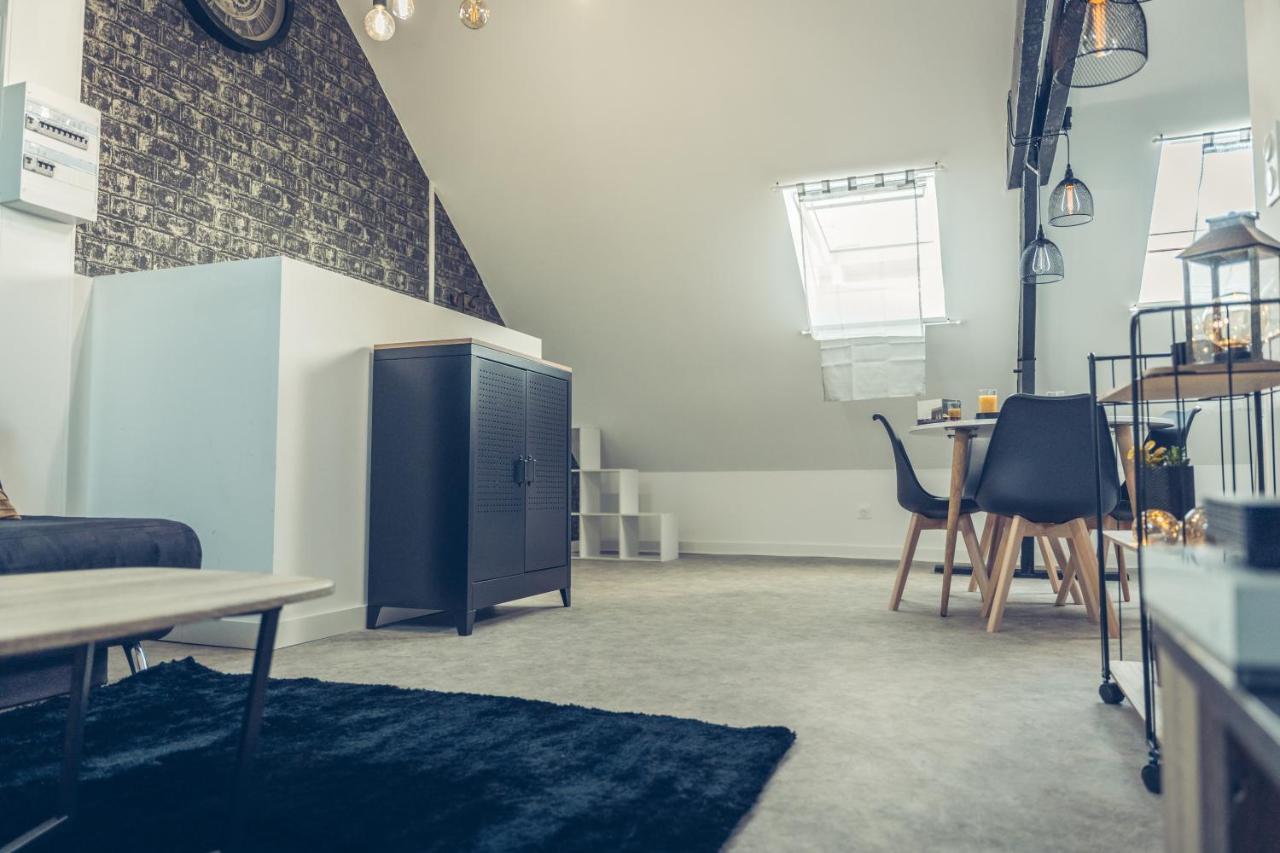 Le Loft Superbe Studio Avec Stationnement Gratuit Dunkirk Exterior foto